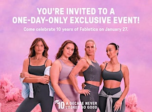 Fabletics 10- Year Anniversary Capsule Drop primary image