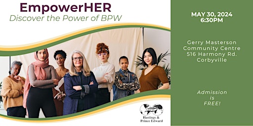 Imagem principal do evento EmpowerHER: Discover the Power of BPW