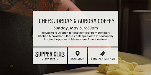 Supper Club — May 5 primary image