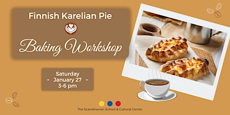 Finnish Karelian Pie Baking Workshop primary image