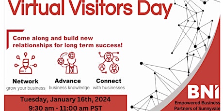BNI Empowered Business Partners of Sunnyvale Visitor's Day primary image
