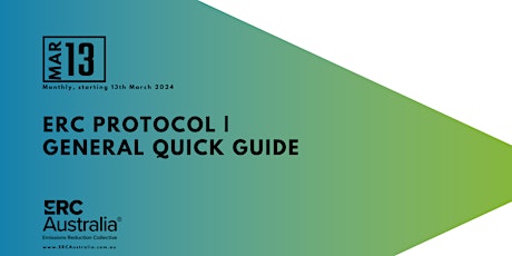 ERC Protocol | General Quick Guide