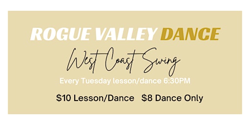 West Coast Swing Lesson and Dancing primary image