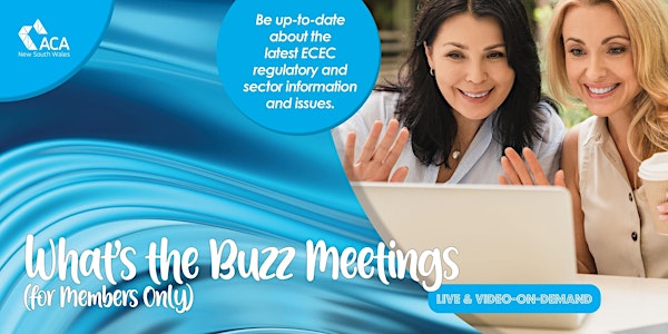 What's the Buzz Meeting - Webinar - 1 July 2024