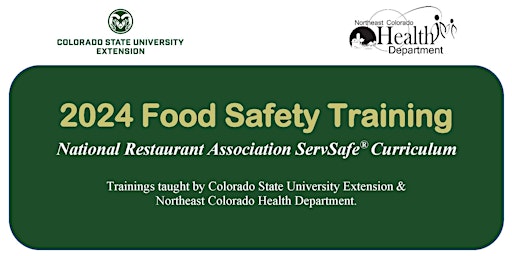 Imagem principal do evento ServSafe - Food Safety for Food Handlers - Presented in SPANISH ONLY