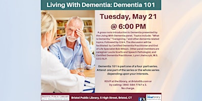 Imagem principal do evento Living with Dementia: Dementia 101