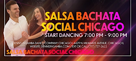 Imagem principal do evento Salsa Bachata Social Chicago