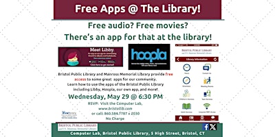 Imagem principal do evento Apps  of the Bristol Public Library