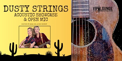 DUSTY STRINGS: Acoustic Showcase & Open Mic primary image