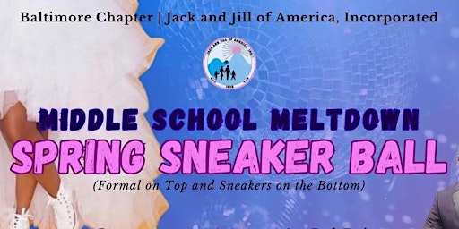 Primaire afbeelding van Baltimore Chapter  Middle School Meltdown: Spring Sneaker Ball