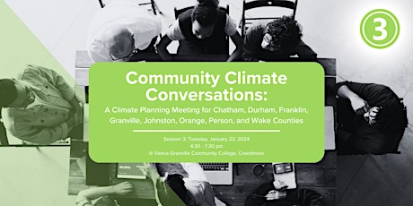 Community Climate Conversations: Session 3 primary image