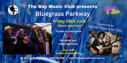 Primaire afbeelding van The Bay Music Club presents Bluegrass Parkway