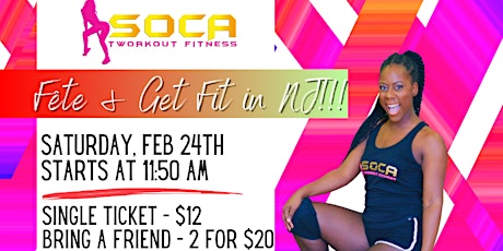 Soca Tworkout Fitness: Fête and Get Fit in NJ!!! primary image