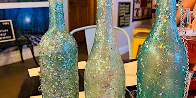 Primaire afbeelding van Wine Bottle Lantern Workshop