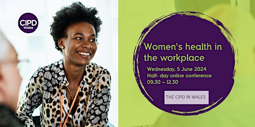 Hauptbild für Women's Health in the workplace -  Half day - online Conference