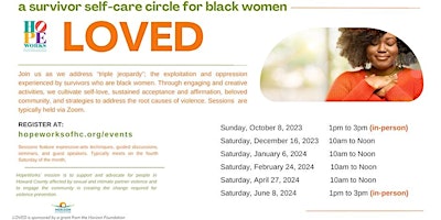 LOVED: A Survivor Self-Care Circle for Black Women primary image