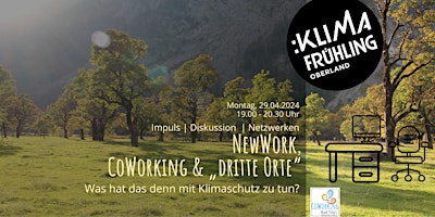 Imagen principal de NewWork, CoWorking & "Dritte Orte"