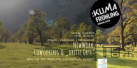 NewWork, CoWorking & "Dritte Orte"