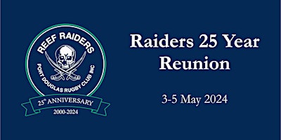 Raiders 25 Year Reunion - Golf and Rugby primary image