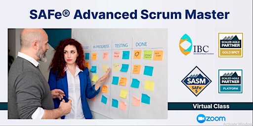 Primaire afbeelding van SAFe® Advanced Scrum Master 5.1 -Remote class