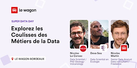 Super Data Day : Explorez les Coulisses des Métiers de la Data  primärbild