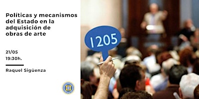 Image principale de Webinar "Políticas y mecanismos del Estado en adquisición de obras de arte"