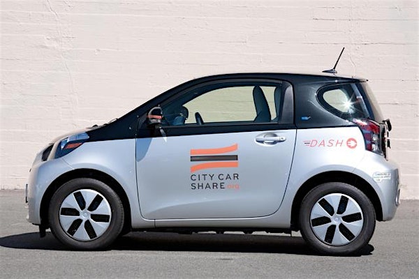 Join City CarShare for an All-Electric test ride on July 16!
