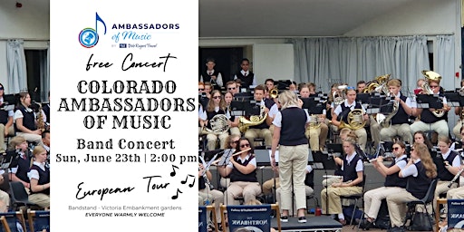 Imagem principal do evento Colorado Ambassadors of Music - Band Concert