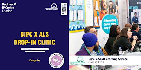 BIPC WF x Adult Learning Centre Drop-In Clinics primary image