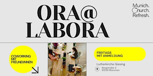 Image principale de Ora@labora | Munich Church Refresh