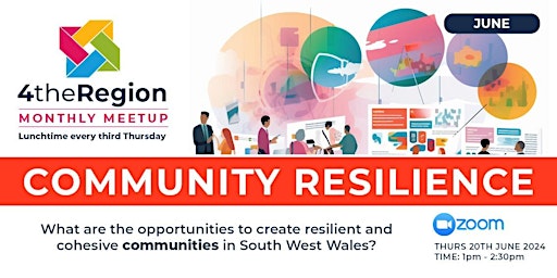 Hauptbild für 4theRegion Monthly Meetup - Community Resilience!