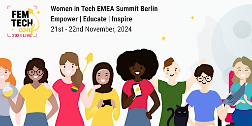 Imagem principal do evento Women in Tech EMEA Summit Berlin