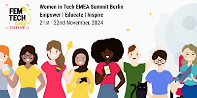 Primaire afbeelding van Women in Tech EMEA Summit Berlin