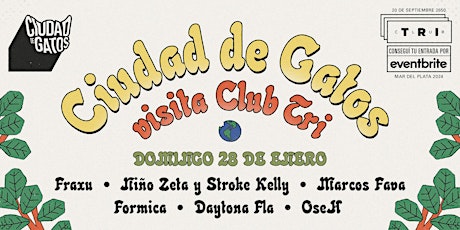 Hauptbild für Ciudad de gatos visita Club TRI 28/1