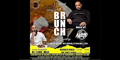 Imagem principal de I Love R&B Brunch Powered by: Chef Milly of Hell’s Kitchen