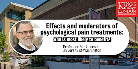 Psychological pain treatments: Who is most likely to benefit?