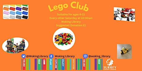 Lego Club at Woking Library