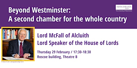 Hauptbild für "Beyond Westminster:  A second chamber for the whole country"