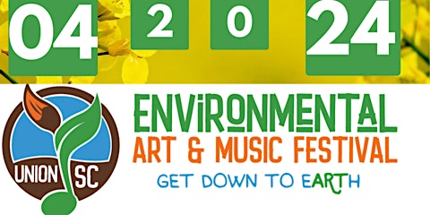 Imagem principal do evento 2024 Environmental Art and Music Festival (Union, SC)