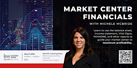 Imagem principal do evento Market Center Financials w/ Michele McBride