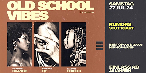 Old School Vibes x Rumors STUTTGART Part 2 - Afterparty