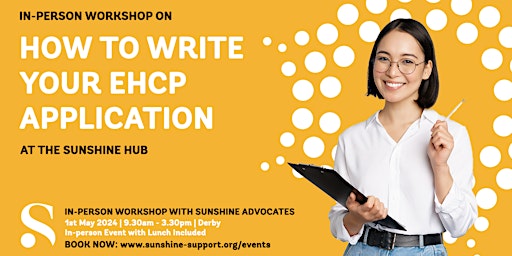 Write your EHCP Application | In-person Workshop primary image