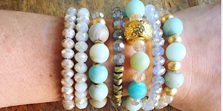 Primaire afbeelding van Jewelry Workshop: Mardi Gras Elastic Bracelets