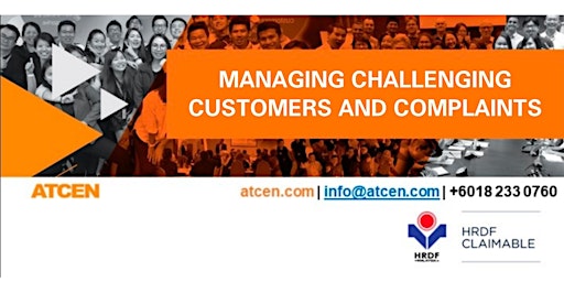 Image principale de Managing Challenging Customers and Complaints