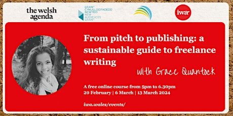 Primaire afbeelding van From pitch to publishing: a sustainable guide to freelance writing