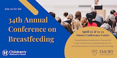 Primaire afbeelding van 34th Annual Conference on Breastfeeding ON-DEMAND RECORDINGS