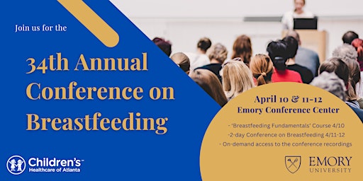 Hauptbild für 34th Annual Conference on Breastfeeding ON-DEMAND RECORDINGS