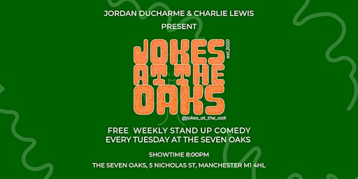 Jokes at the Oaks - A Comedy Show Like No Other primary image