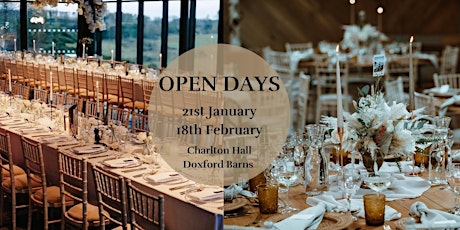 Doxford Barns & Charlton Hall Open Day primary image