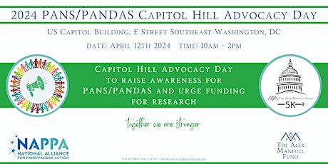 2024 PANDAS/PANS CAPITOL HILL ADVOCACY DAY